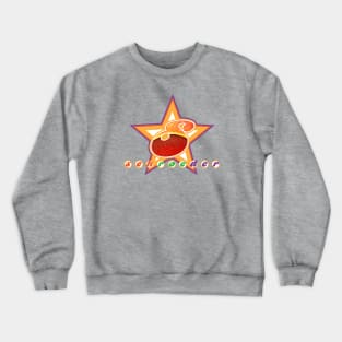 schroeder-orange rocket Crewneck Sweatshirt